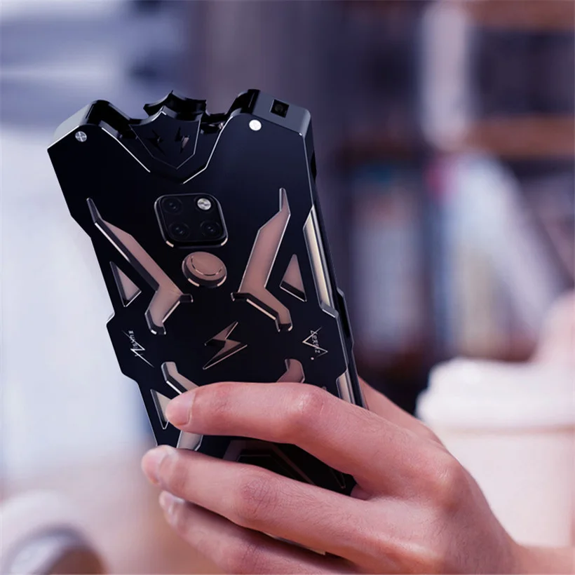 Luxury Shockproof Metal Case for Huawei Mate 20 Pro Original Zimon Aluminum Phone Cases For 20/Mate 20X | Мобильные телефоны и