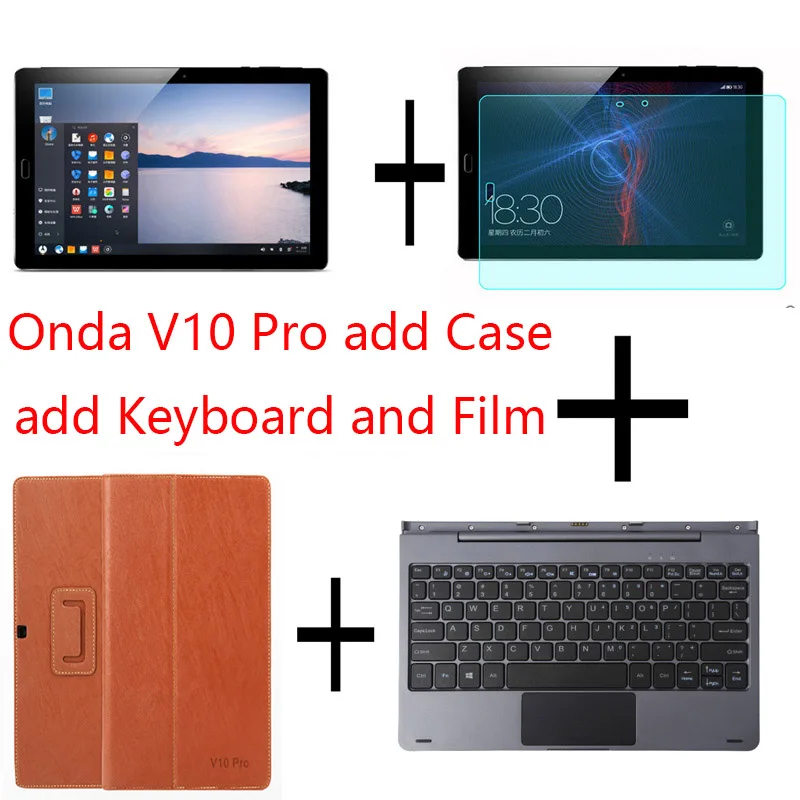 10,1 дюймов onda планшетный ПК V10 Pro MTK8173 четырехъядерный 2560*1600 2K retina экран 2 Гб/4 Гб Ram 32 ГБ/64 Гб Rom Android 6,0 WiFi gps BT - Комплект: add keybard case fil