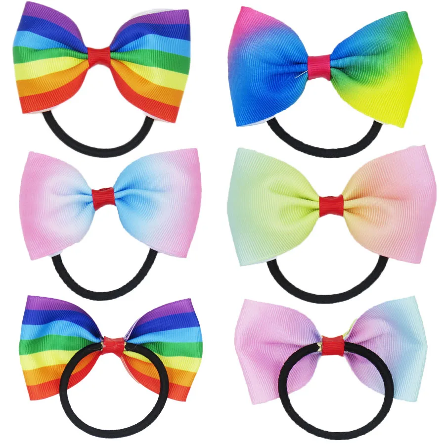 1 шт. новинка ослепительный Радужный галстук бабочка| |