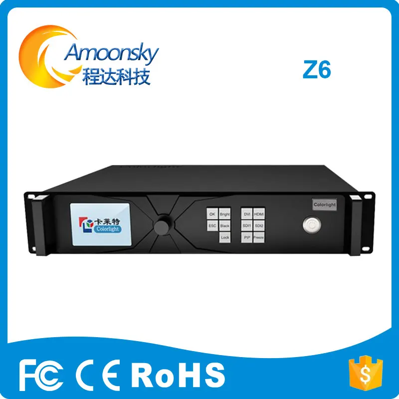 Colorlight Z6 super master для маленького пиксельного светодиодного дисплея с 4 входами sdi dvi
