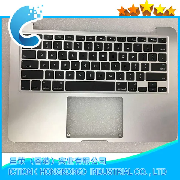 Оригинальный A1502 Topcase с английской клавиатурой для MacBook Pro Retina 13 3 дюймов 2015 лет