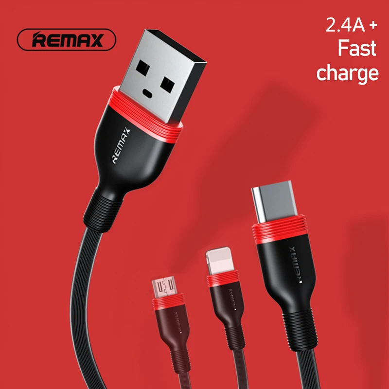 Remax для мобильного телефона Кабели 2.4A 1 м прочные быстрая Зарядное устройство кабель для передачи данных для xiaomi samsung huawei для iPhone 6, 7, 8, iPhone x
