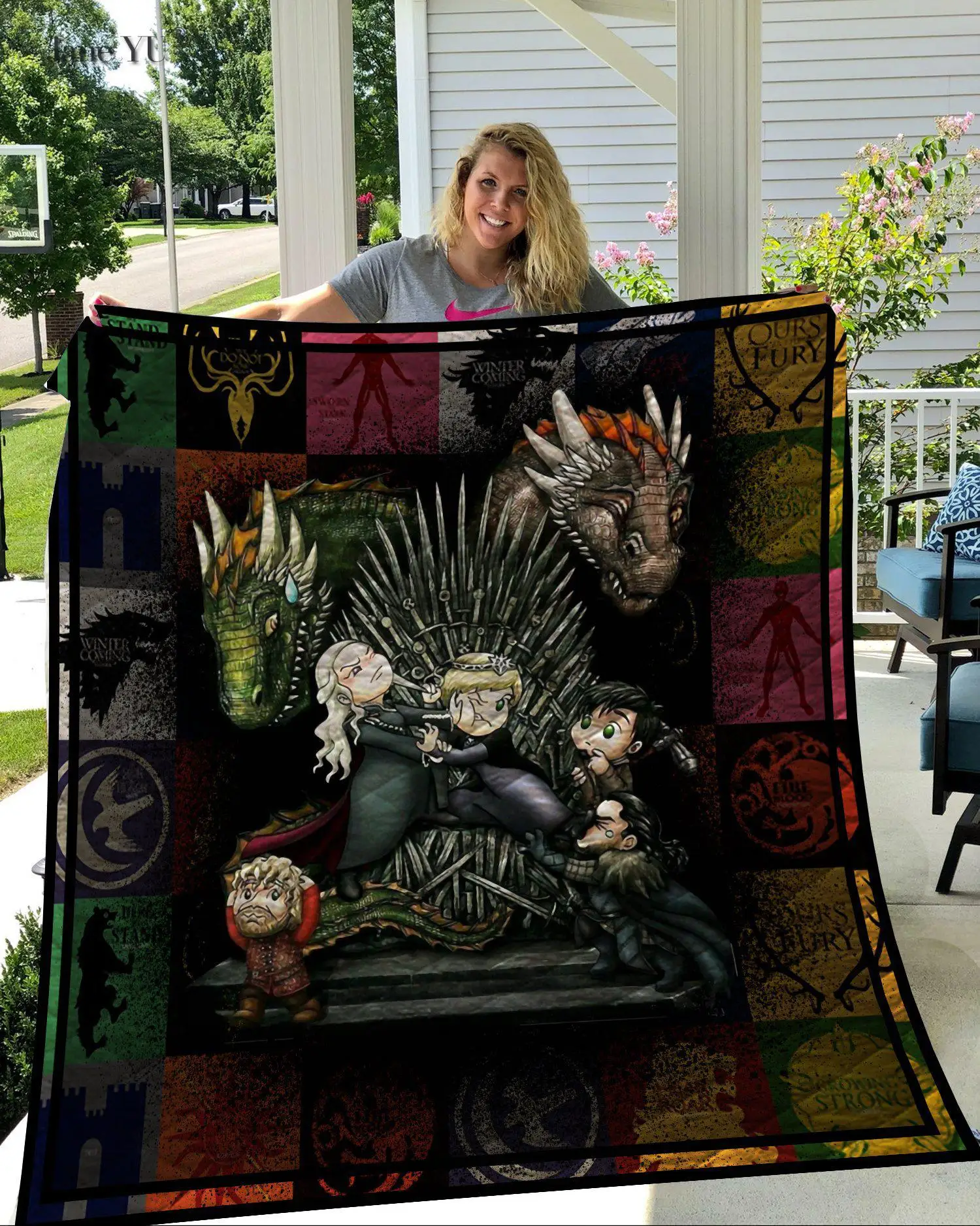 Стеганое 3d цифровая печать плюс летнее хлопковое покрывало кондиционер от