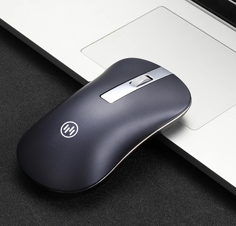 Беспроводная мышь с Bluetooth, Бесшумная игровая мышь, перезаряжаемая компьютерная мышь, беспроводная эргономичная компьютерная мышь 2,4 ГГц, USB мышь для ноутбука
