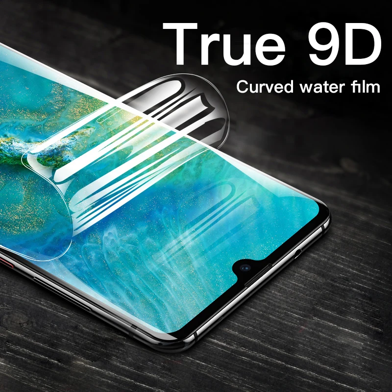 Полное покрытие мягкая Гидрогелевая пленка для huawei P30 P20 Pro Lite 9D ультра-тонкая прозрачная HD защитная пленка для mate 20X10 Pro