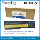 Японский Аккумулятор для ноутбука Lenovo ThinkPad X200 X200s X201 ASM 43R9254 42T4537 42T4541