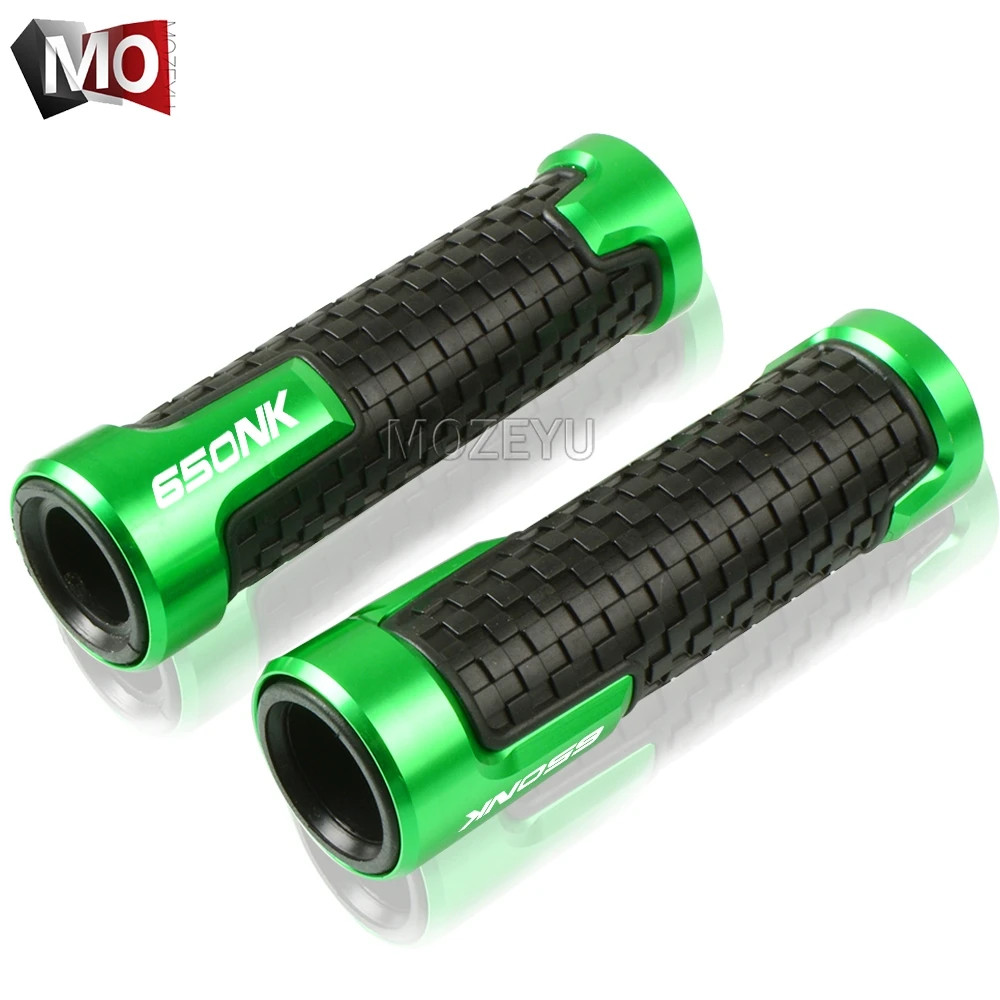 Green 7/" 22 мм руль мотоцикла, аксессуары ручной рукоятки «Грипсы» для CFMOTO 650NK 650 NK - Цвет: Green