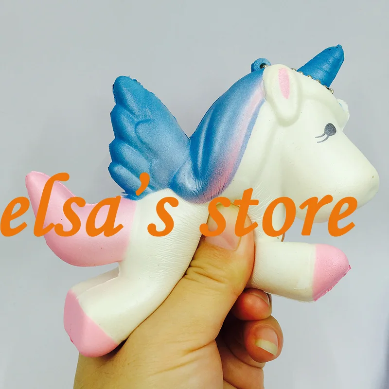 Сжимаемый оптовая продажа 20 шт kawaii Редкие сжимаемые животные Лошадь медленно