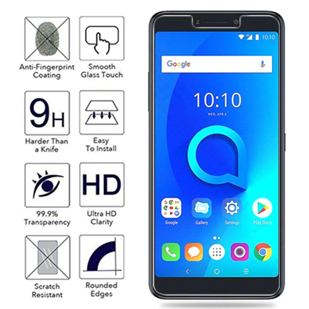 Защитное стекло для alcatel u5 защитная пленка 1x закаленное стекло u 5 1 x tremp x1 5u защитная пленка 9h