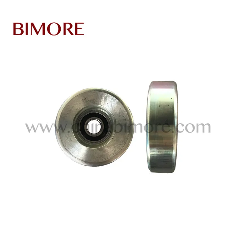 

2 Pieces BIMORE Escalator Handrail Guide Roller OD108mm Thickness 30mm Bearing 6204