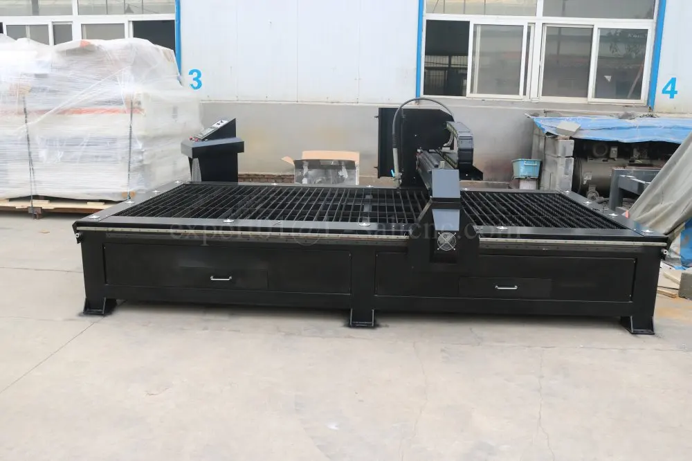 Стол cnc плазменный резак для продажи с Huayuan 63A источник питания 1 6 мм резки