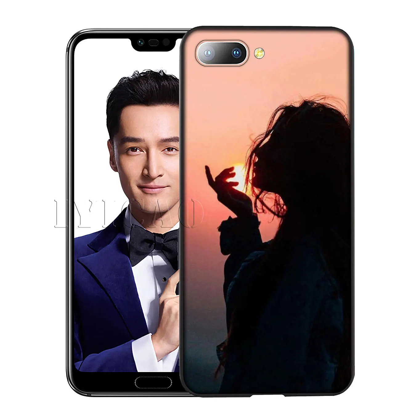 Iyicao Милая модная одежда для девочек мягкий силиконовый чехол Huawei Y7 Y6 Prime Y9 2018 Honor 8C