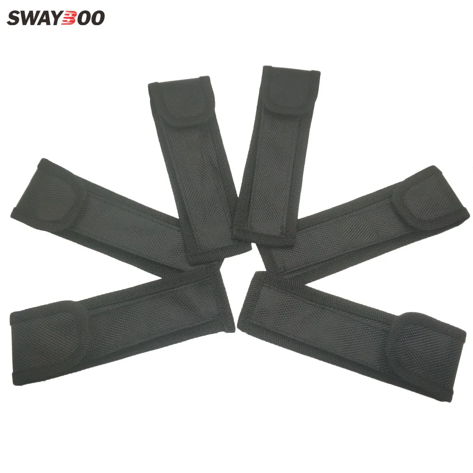 Swayboo Wholesale Black Game Butterfly Knife Scabbard Traning Knife Butterfly Folding Nylon Bag Sheath Bag  Knife Case Tool Bag