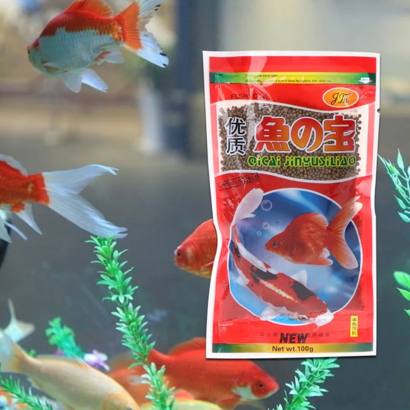 60 г рыбный корм зерна белка Аквариум питание для золотой рыбки тропический карп