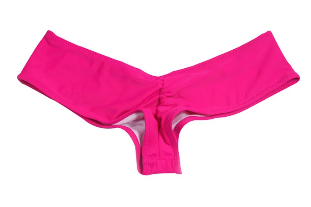Очаровательные розовые пляжные шорты с v образным вырезом женские стринги