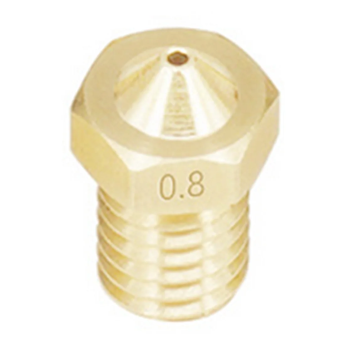 

3D Printer Accessories V5 V6 M6 threaded Nozzle 0.2 0.25 0.3 0.35 0.4 0.5 0.6 0.8 1.0mm for 1.75mm filamnet Full Metal E3D