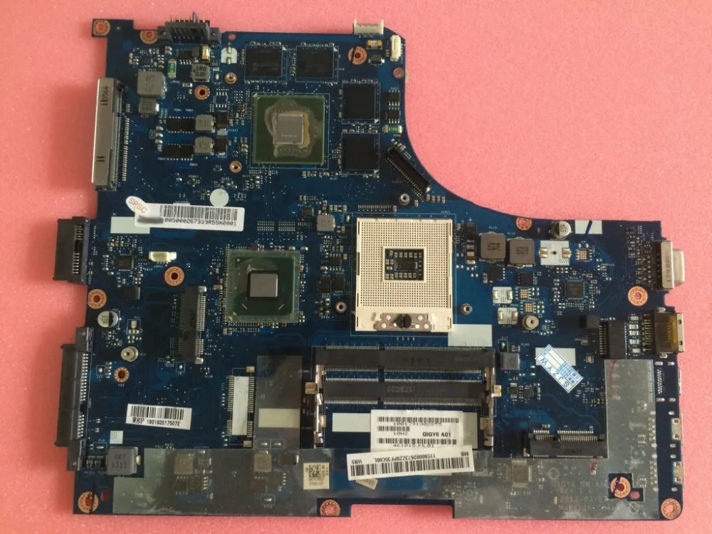 Материнская плата QIQY6 для Lenovo Y500 материнская с графическим процессором GT650M