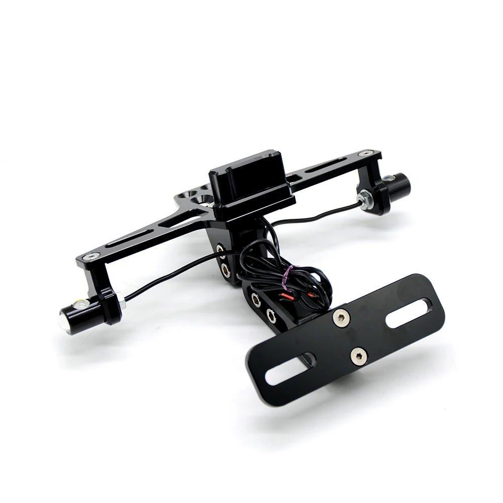 Аксессуары для мотоциклов держатель заднего номерного знака с ЧПУ светодиодный