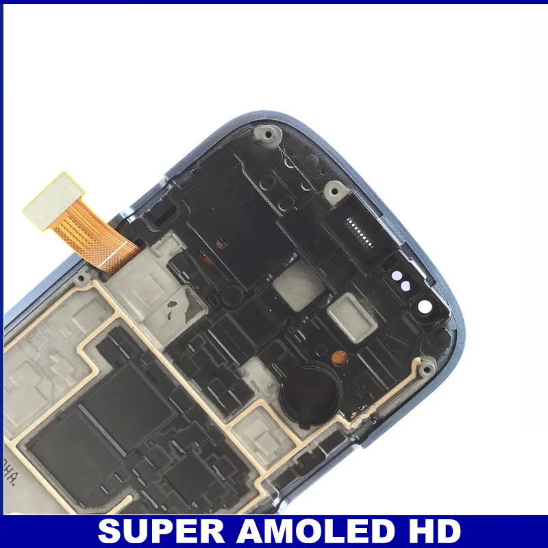 100% супер AMOLED lcd для samsung Galaxy S3 Mini I8190 S дисплей кодирующий преобразователь