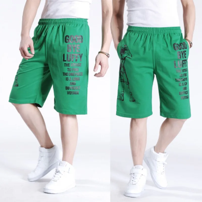 

Free shipping Plus size summer men's hiphop casual shorts mens shorts Knee Length short trousers shorts man for 140kg