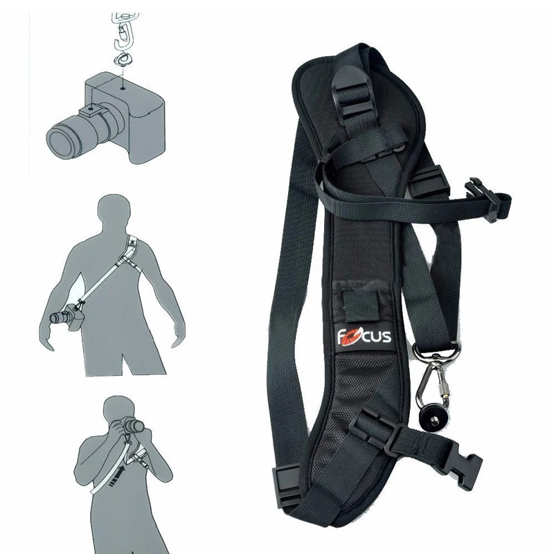 Фокус F-1 DSLR камера Quick Release быстрое плечо слинг средства ухода за кожей шеи ремень