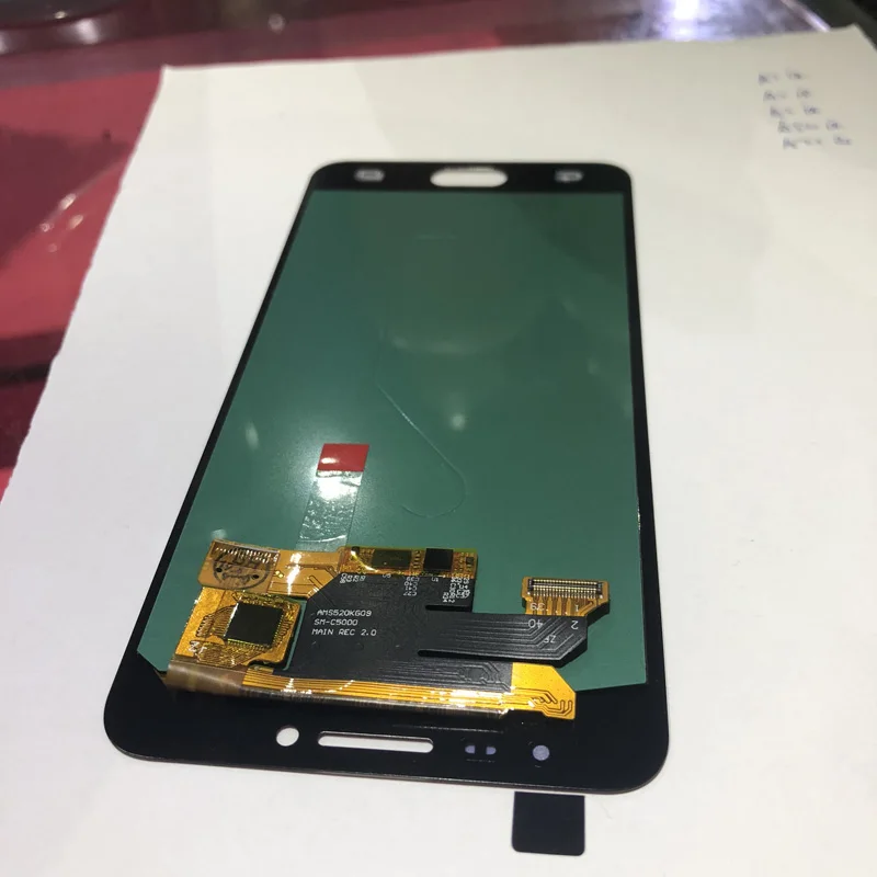 5,2 ''супер AMOLED lcd s дисплей для SAMSUNG Galaxy C5 pro lcd C5000 сенсорный экран дигитайзер запасные части