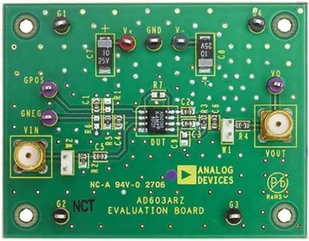 

For AD603-EVALZ development board Suite