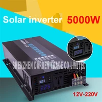 led display off grid solar inverter rbp 5000s 122448vdc to 110220vac 5000w nominal sinusoidal pure wave power inverter