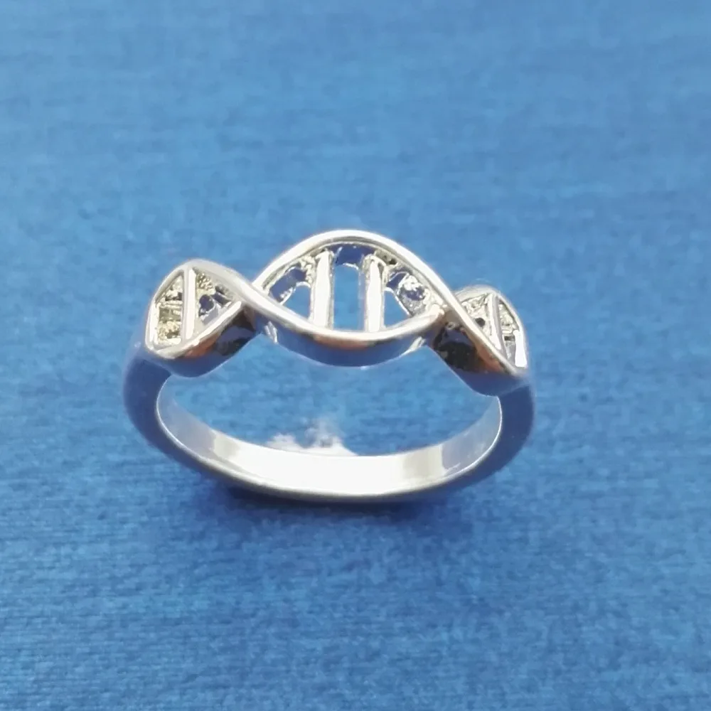 Изящное кольцо ДНК для учителя химии 10 шт. подарок на день Святого Валентина