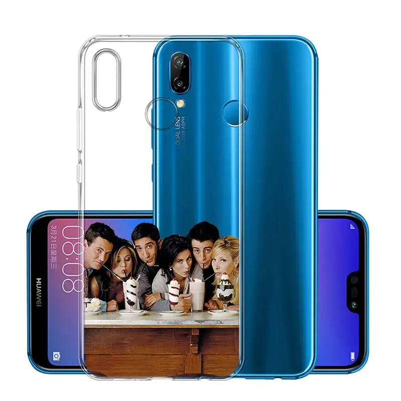 01 Чехол "Друзья вместе" для huawei P Smart Nova 3i 4 P8 P9 mini P10 P20 P30 lite Pro, силиконовый чехол из ТПУ - Цвет: 01