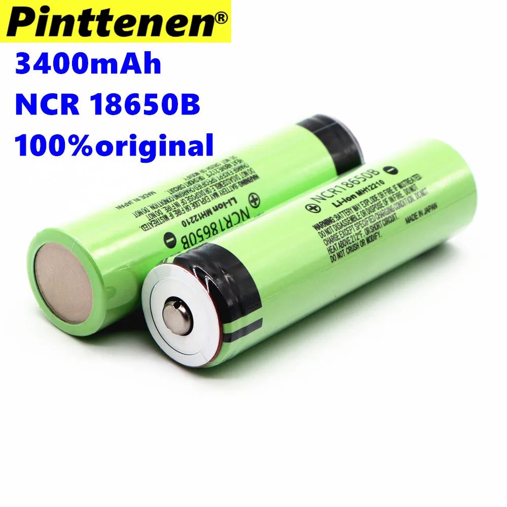 Новый оригинальный 18650 3 7 v 3400 mah литиевая аккумуляторная батарея NCR18650B с