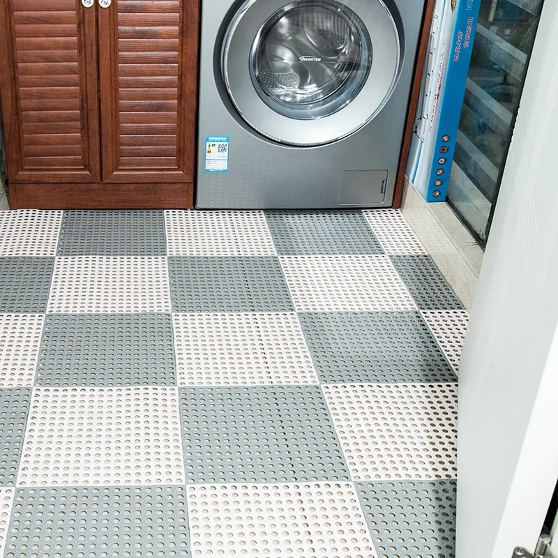 Противоскользящий коврик для ванной комнаты домашний с мозаикой и туалета