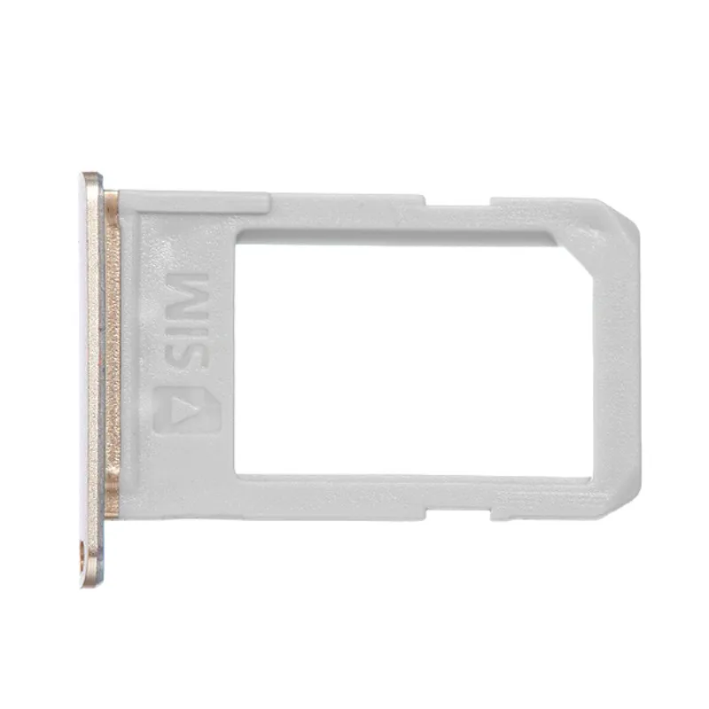 Черный/белый/золотой одинарный/двойной слот для Micro SIM карты Адаптеры Samsung Galaxy S6 Edge