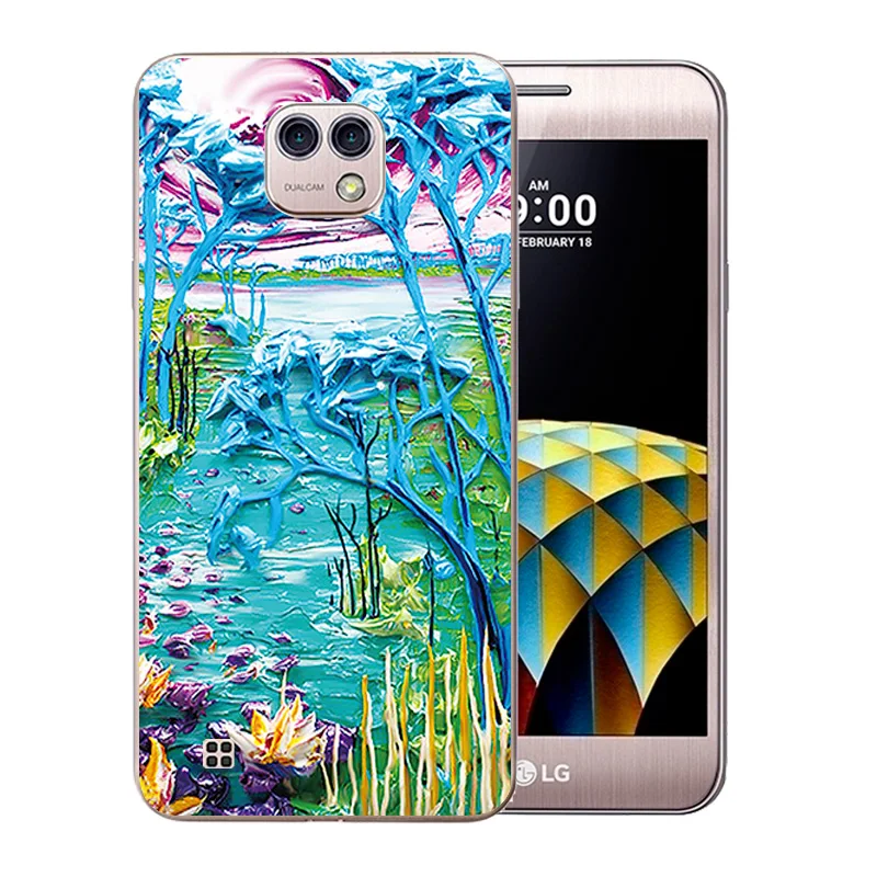 Чехол для LG X Cam мягкий чехол из ТПУ с рисунком Ван Гога K580 K580DS 5 2 дюйма чехлы