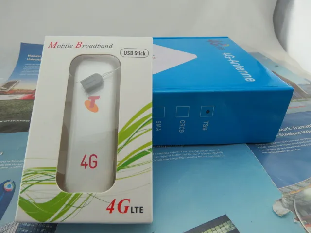 Оригинальная Внешняя Антенна Huawei 3G 4G LTE 35 дБи TS9 2M + ZTE MF823 FDD 800/900/1800/2600 МГц USB