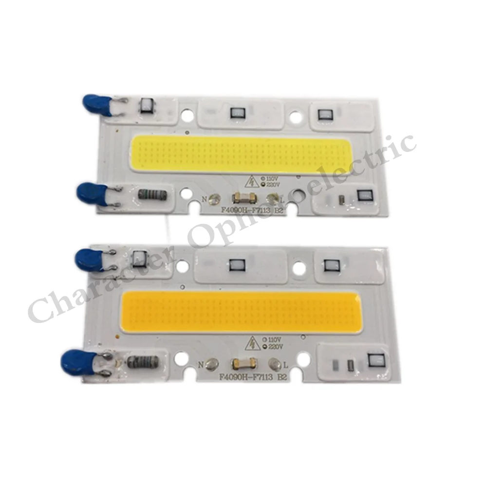 20pcs Smart IC 110V 220V COB LED Chips Lamp 30W Energy Saving Bulb Replace for IP65 LED Chip Projector Lights