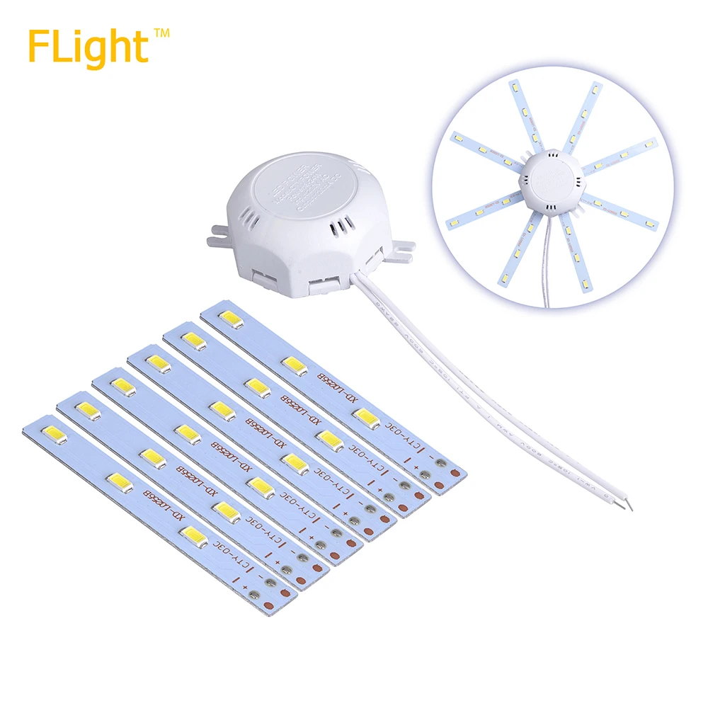Новый СВЕТОДИОДНЫЙ Потолочный Свет Лампы 5730SMD 24LED 220-240 В 12 Вт Высокое яркая Лампа