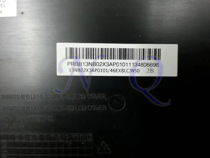 Новая Оригинальная задняя крышка ЖК-дисплея синяя в сборе для ASUS X200CA X201 X201L1007E X200MA