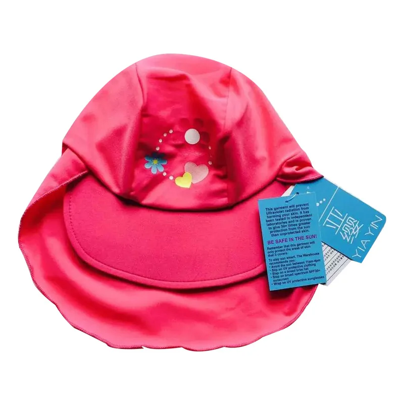 Летняя пляжная кепка для детей 3-10 лет детская шапка с УФ-вырезом плавания