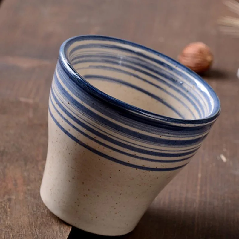 2 шт./лот 150 мл керамическая чашка для чая в японском стиле винтажная воды посуда