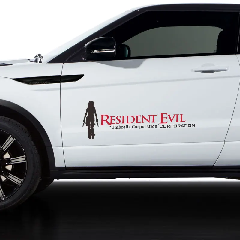 

2x Car Sticker Decal Umbrella Alice Door Reflective Vinyl 2 Colors 2 Sizes Tuning Auto Car Styling Accessories