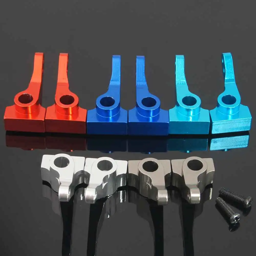 2 шт. алюминиевый передний рулевой кулачок 2P L959 08 для WLtoys L969 L979 L202 L212 L222 K959 1/12 RC