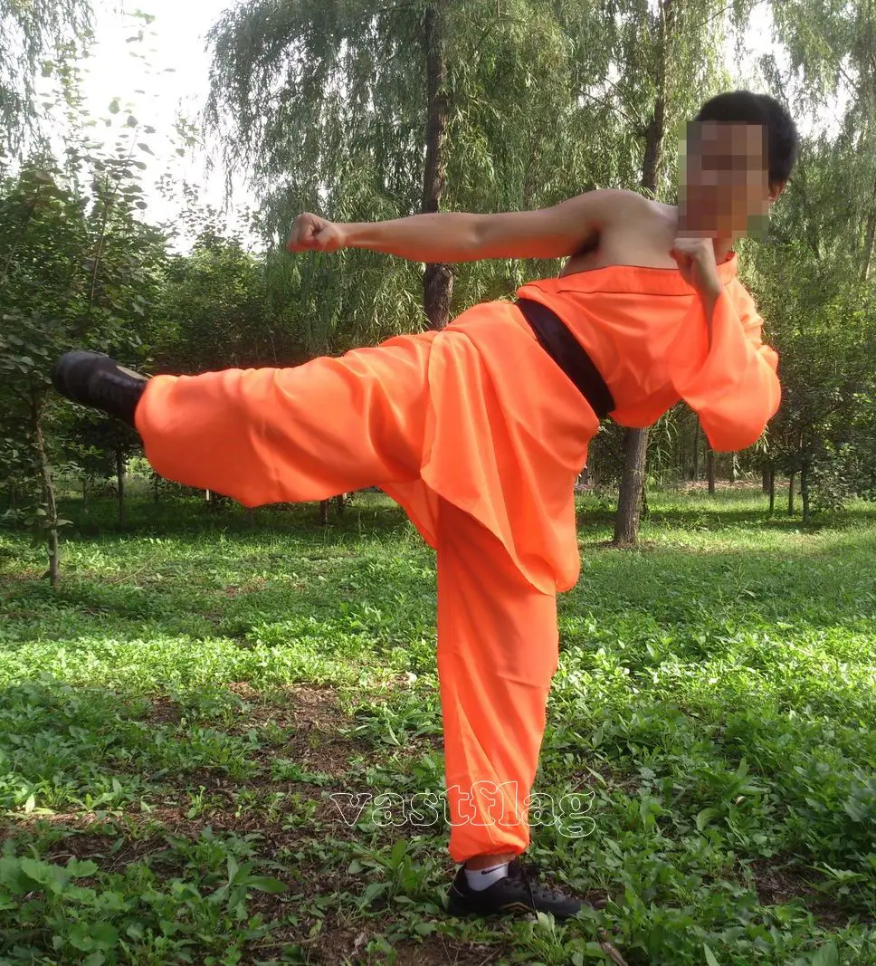 Комплекты одежды для кунг фу/боевых искусств костюмы на одно плечо shaolin monk