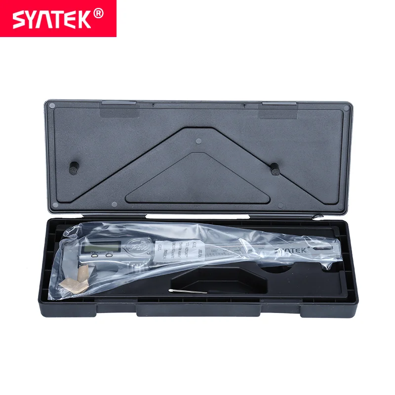 Syntek IP67 Водонепроницаемый Цифровой точный Нержавеющая сталь штангенциркуль с