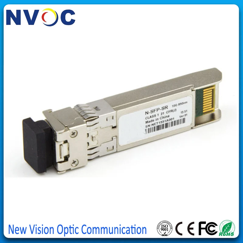 10G SFP модуль приемопередатчика LR 10GBASE BX одномодовый 10 км оптоволоконный