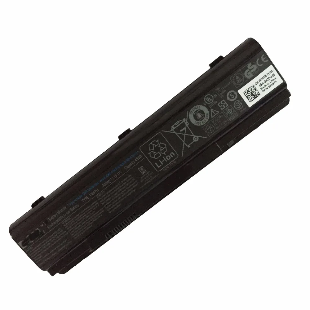 11 1 В 48wh происхождения ноутбук Батарея для Dell 1410 1014 1015 A840 A860 312 0818 451 10673 F286H F287F F287H