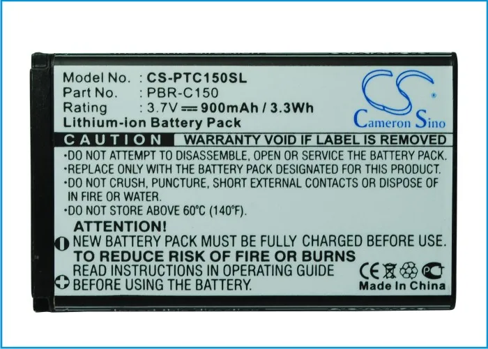 PBR C150 батареи Cameron Sino 900mAh для Pantech DUO C150|Аккумуляторы мобильных телефонов| |