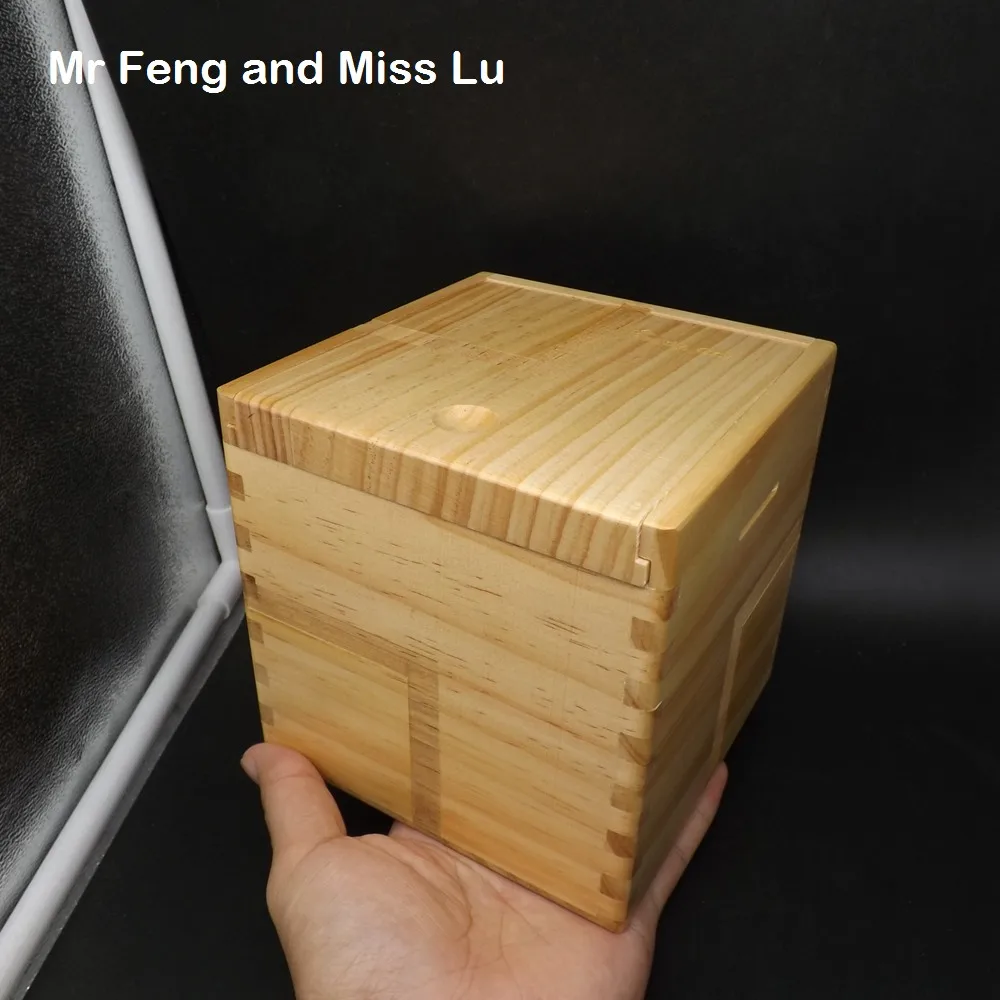 Твердая леска Mark 13 см причудливая деревянная Волшебная коробка головоломка