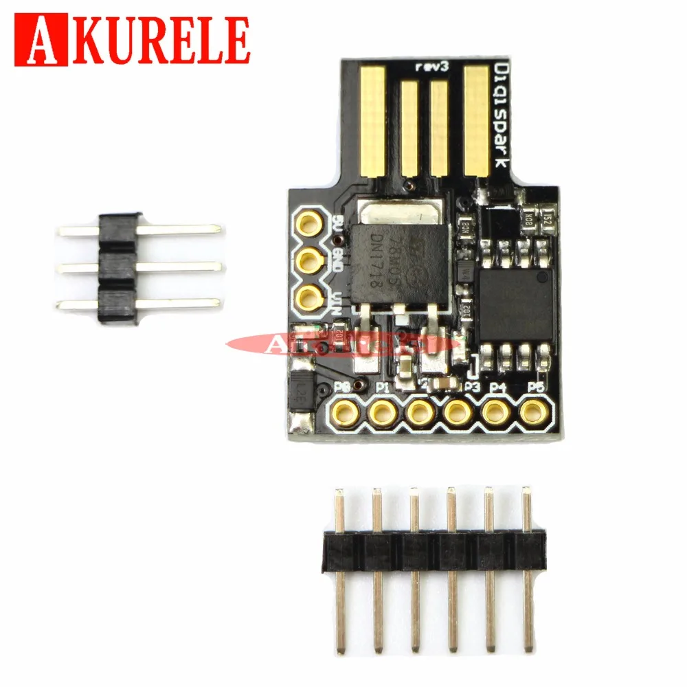 50 шт. Digispark kickstarter миниатюрный Attiny85 micro для arduino USB Micro макетная плата|micro usb|micro usb