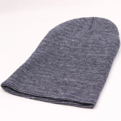 Striped deep gray Унисекс, зимние мужские и женские спортивные шапки для бега, полосатая трикотажная спортивная одежда, мужская и женская ветрозащитная Кепка для бега - Цвет: Striped deep gray